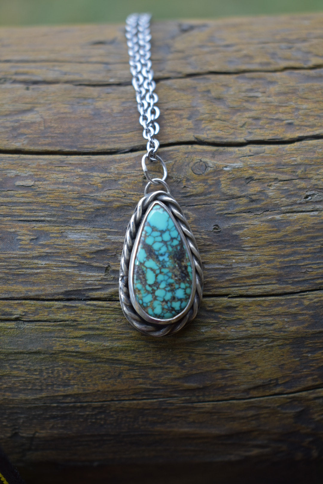 Moon River Turquoise Necklace