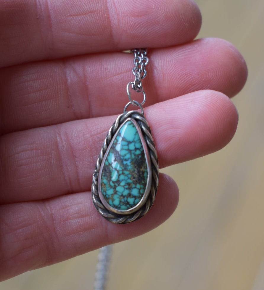 Moon River Turquoise Necklace