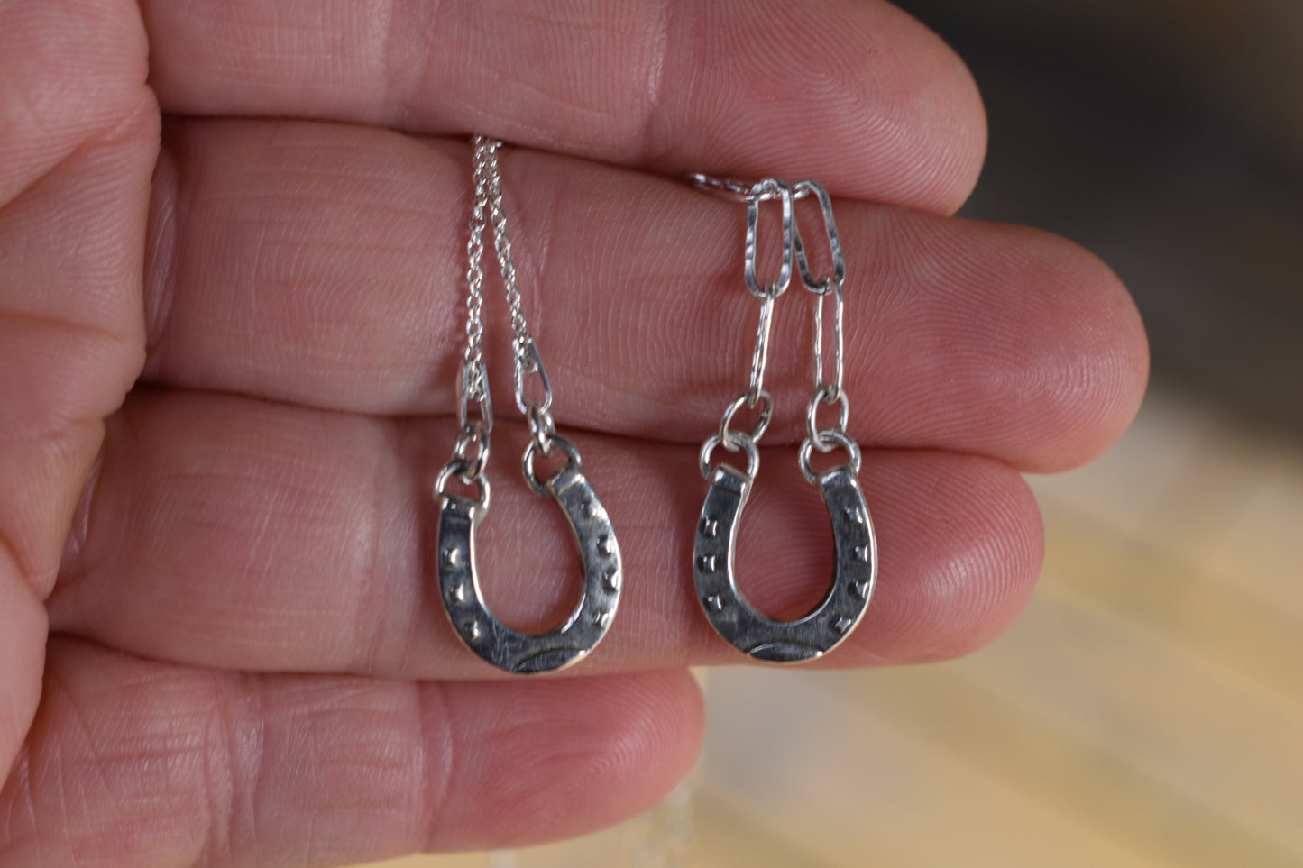 Small Sterling Horseshoe