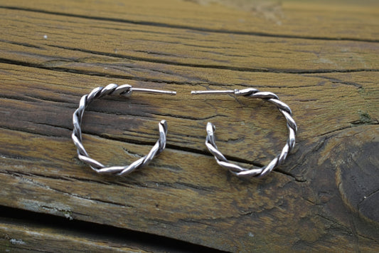 Twisted Rope Hoops