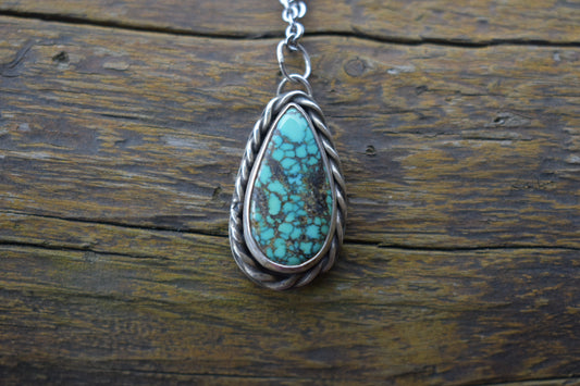 Moon River Turquoise Necklace