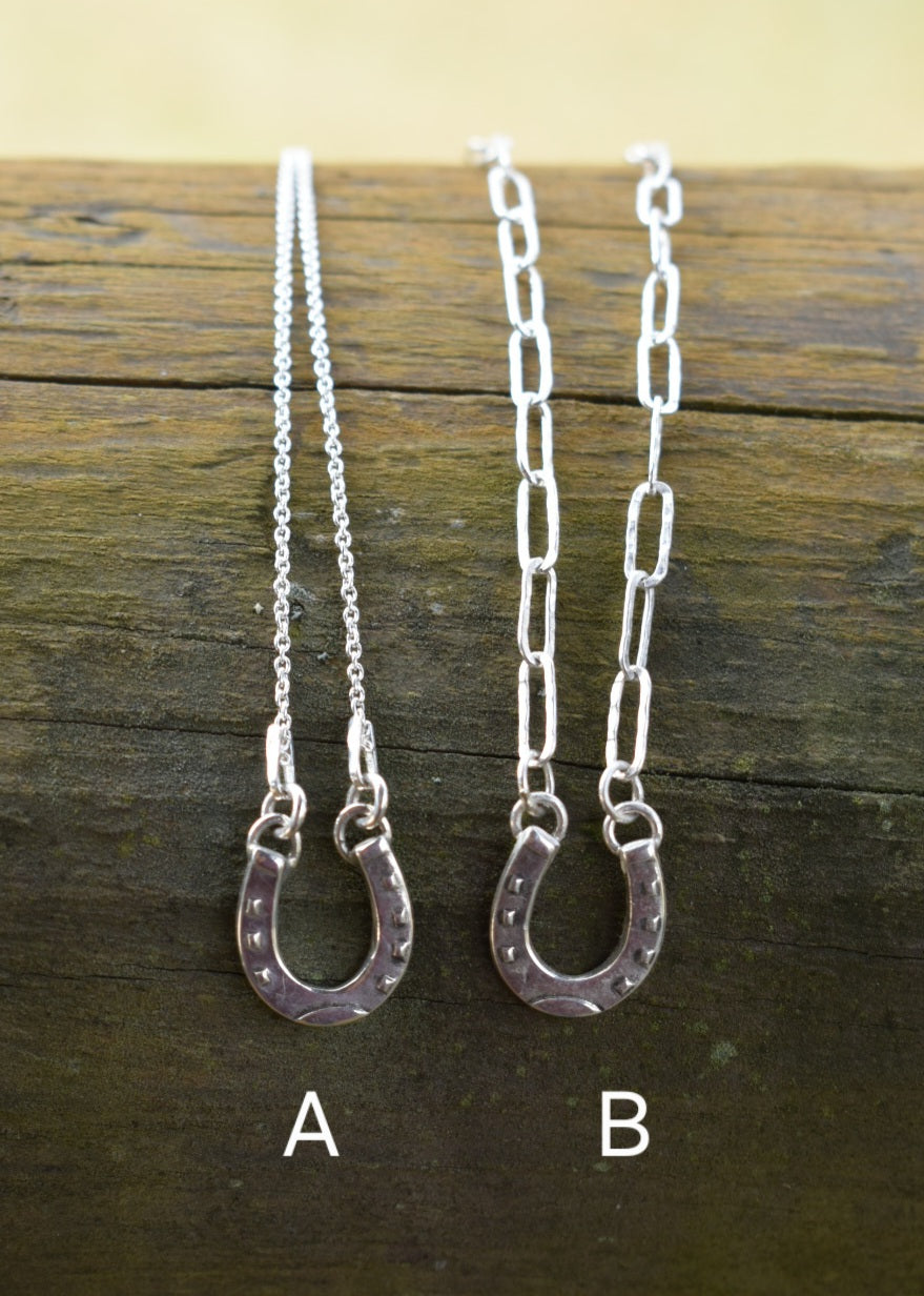 Small Sterling Horseshoe