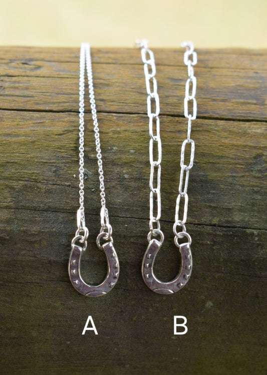Small Sterling Horseshoe